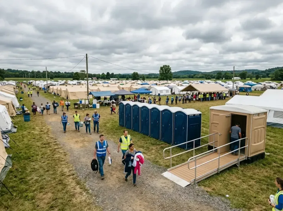disaster-relief-camp-restrooms-010 — frequently asked questions, Dumpster & Portable Bathrooms Rental in Belvedere, CA